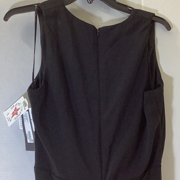 BOBBI" RUFFLED V-NECK GOWN. A - Picture 12 of 13